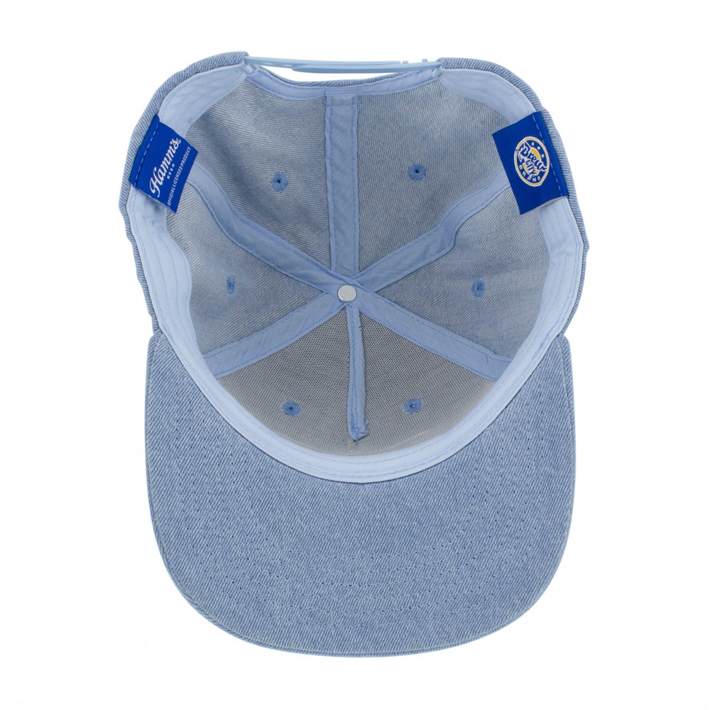Hamm's Beer Baseball Batter Up Adjustable Hat Blue