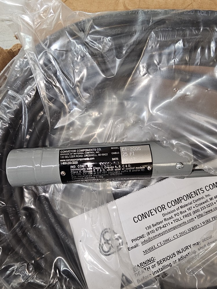 CT-200G Conveyor Components