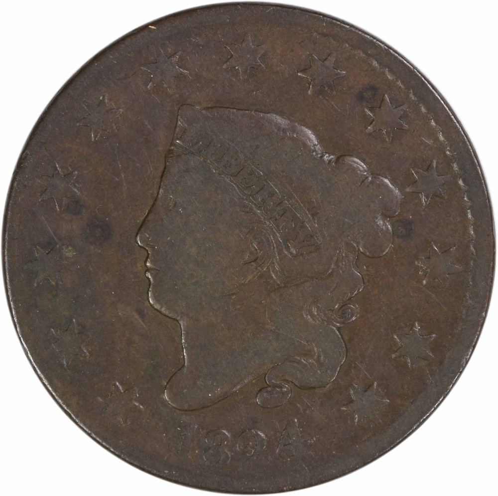 1824 Large Cent G Uncertified #544