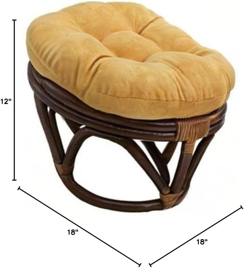 Rattan Footstool Frame