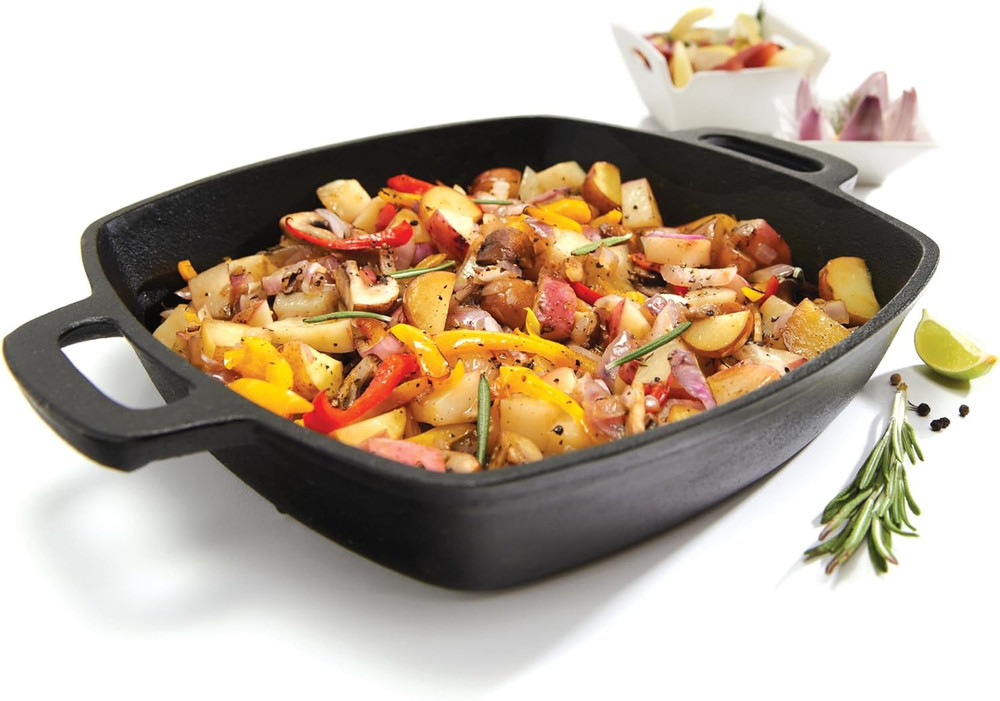 91658 Cast Iron Square Pan