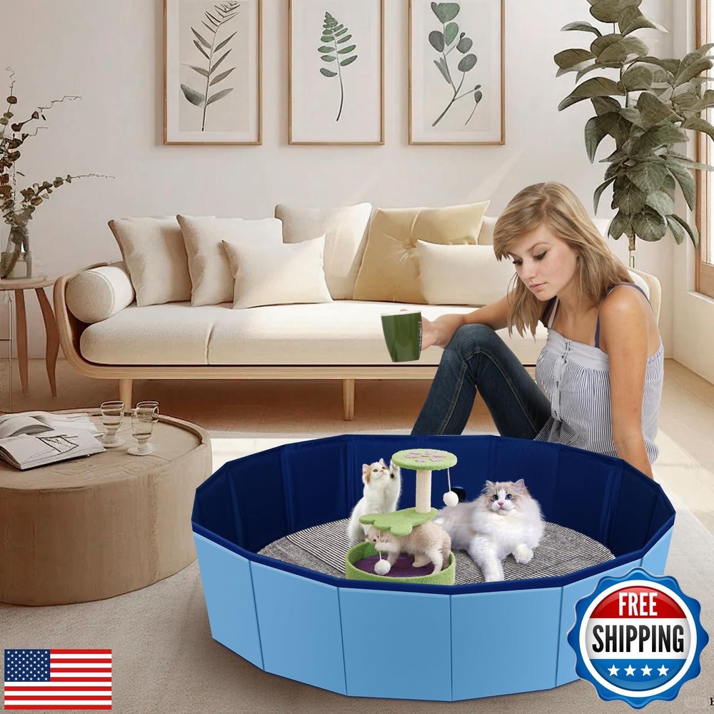 HALAGAS Cat Birthing Box,Whelping Box for Cats,Cat Birthing Nesting Boxs,Whel