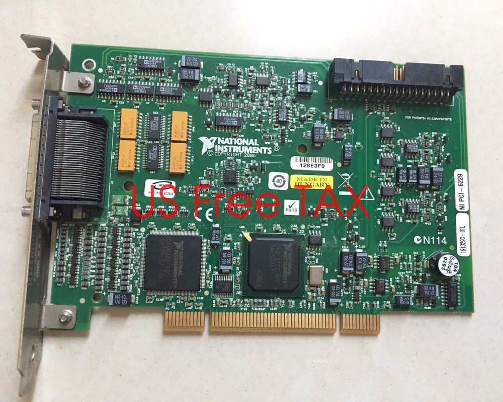 National Instruments PCI-6229 NI DAQ Card, Analog Input, Multifunction