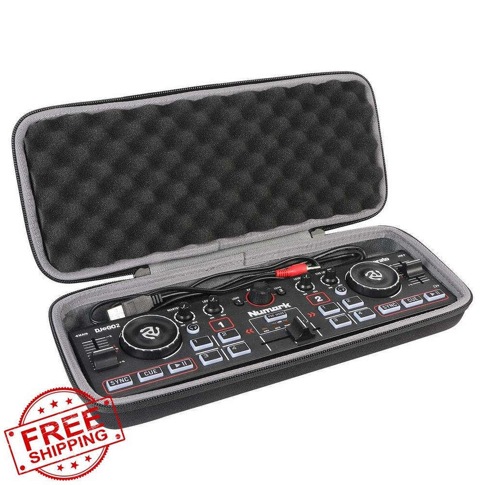 co2CREA Hard Case for Numark DJ2GO2 Touch DJ Controller