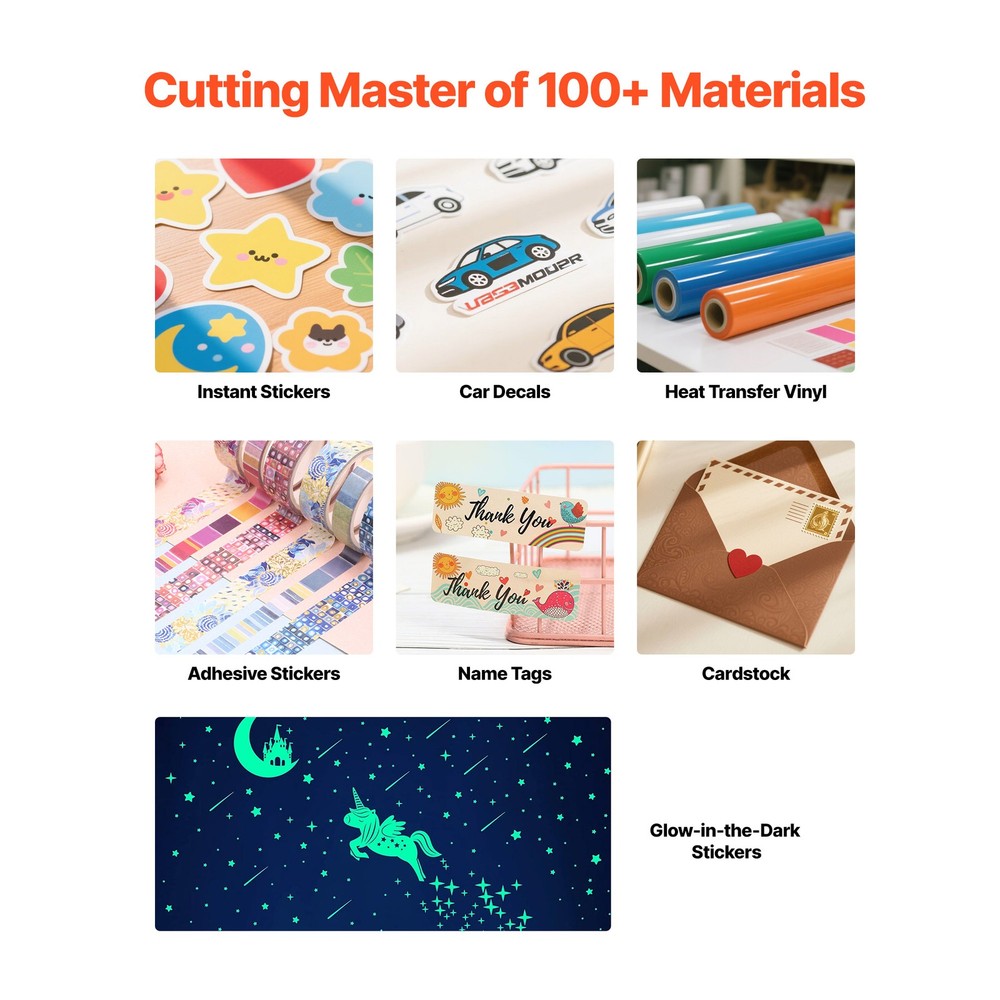 Cutting Machine Vinyl Cutter Machine Automatic Edge Detection Adjustable