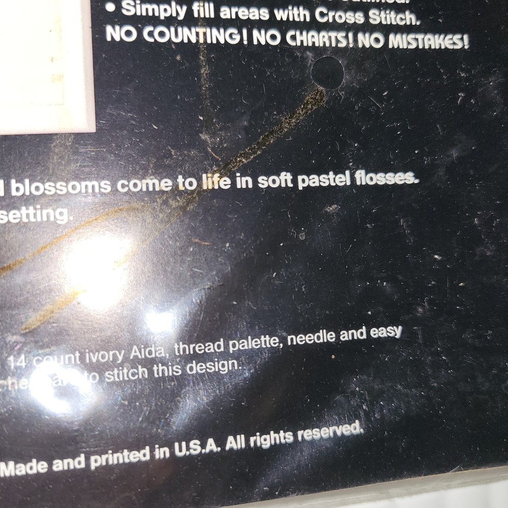 Dimensions Oriental Blossoms No Count Cross Stitch 3900