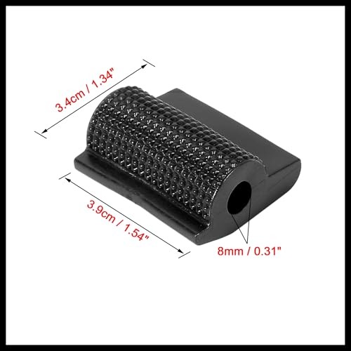 2pcs Universal Black Gear Shift Shifter Case Boot Protector Cover Rubber Pad