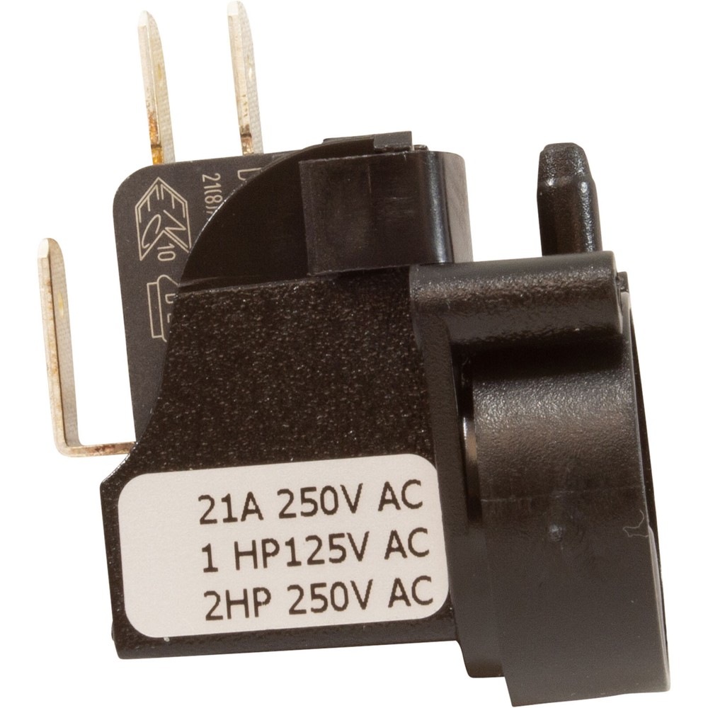 Air Switch, Herga, SPDT, momentary, Side Spout