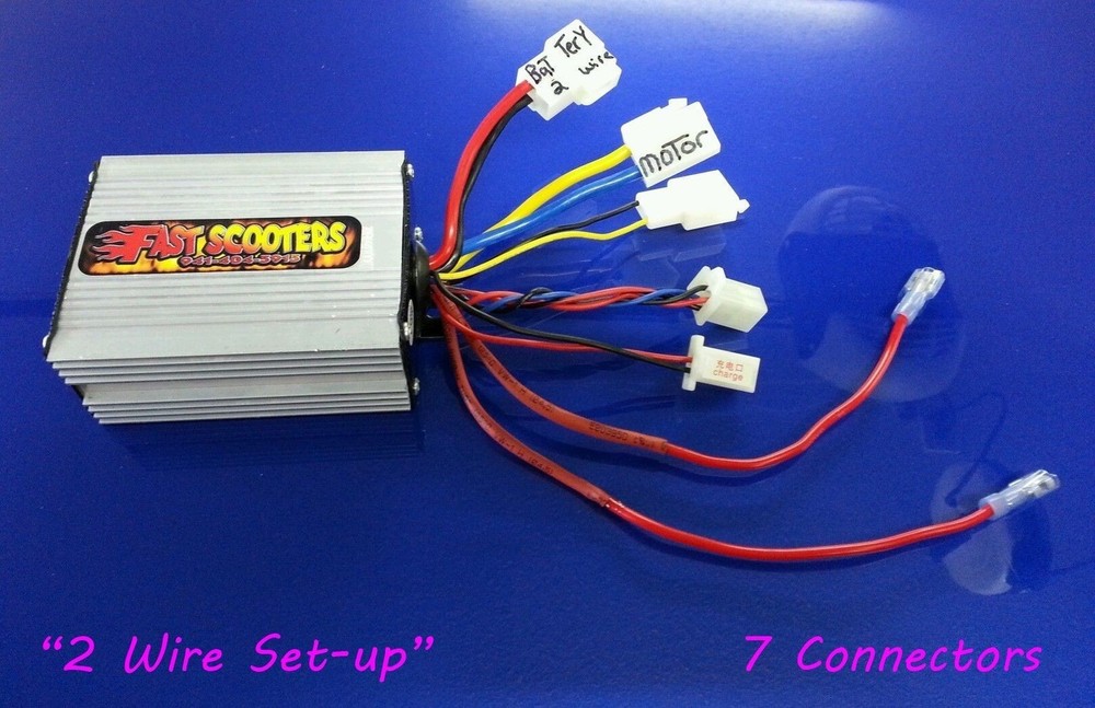 Razor E300 Variable Speed Kit - upgraded throttle, controller WITH BUILT IN KEY!