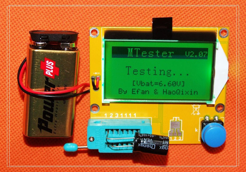 LCR-T4 ESR Meter Transistor Tester Diode Triode Capacitance SCR Inductance M12