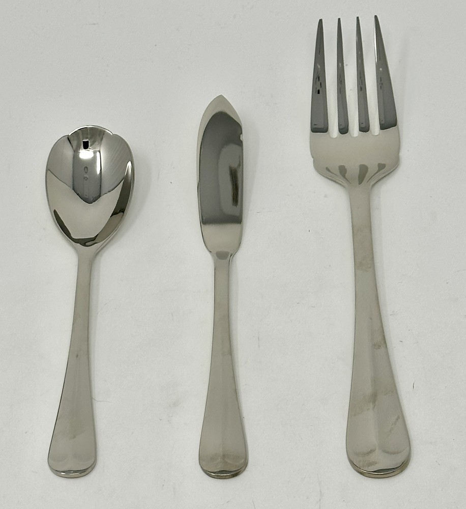 Oneida Draycott 3 Piece Serving Set Quality 18/10 Stainless