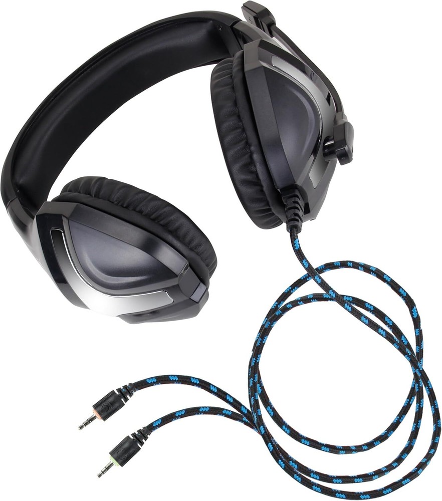 Enhance GX-H4 Computer Gaming Headset with Microphone - Braided Cable