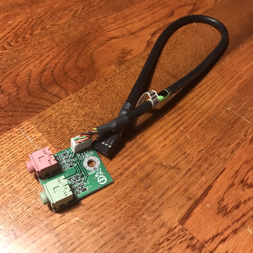 Gateway E2000 Motherboard Front Panel Audio Connector for Hobby Projects