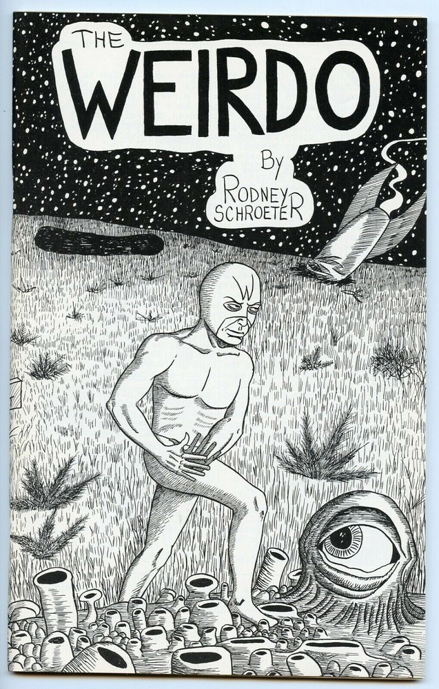 The Weirdo (3 issues); Bat Comix (2 issues) by Rodney Schroeter