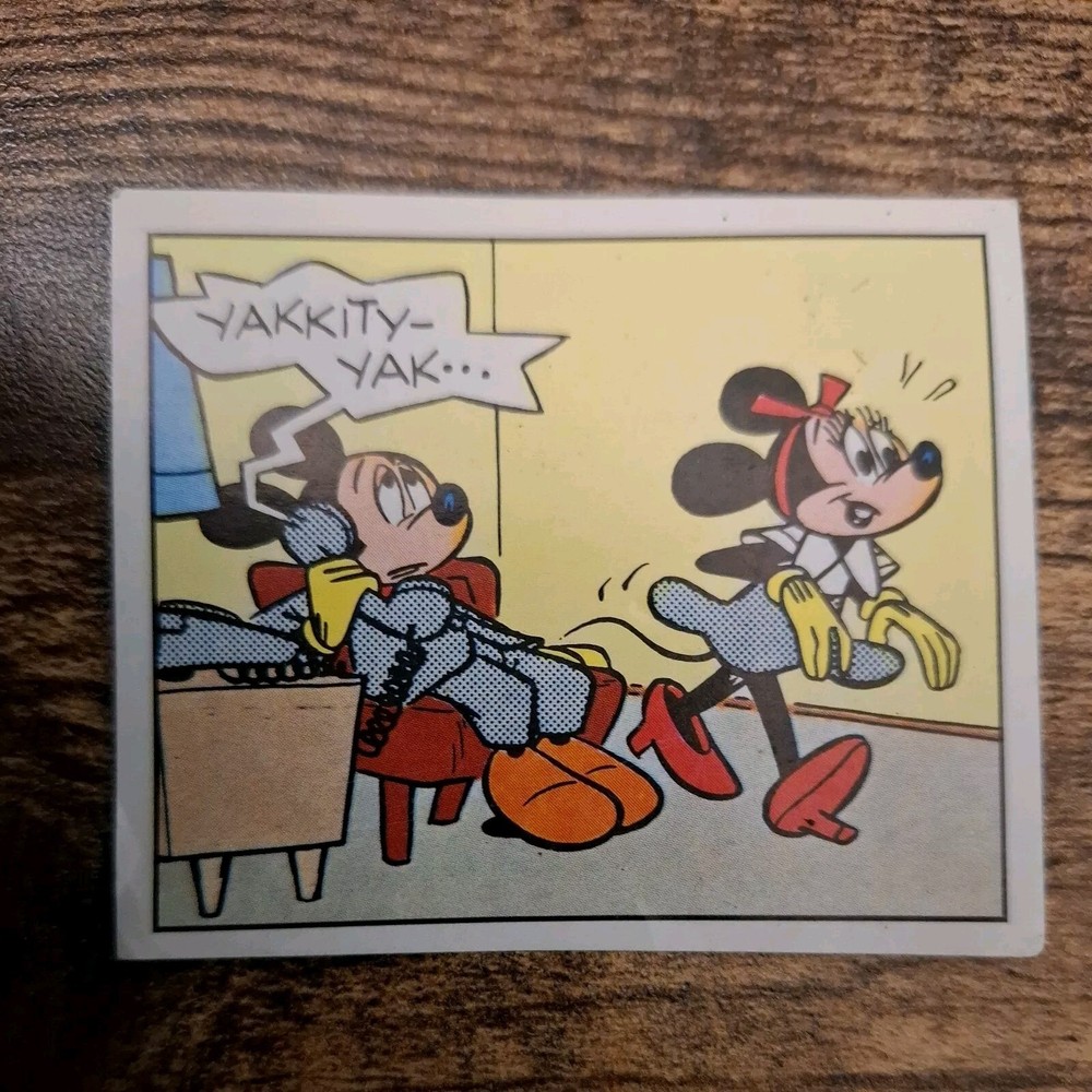 Mickey Mouse Stickers Panini Vintage