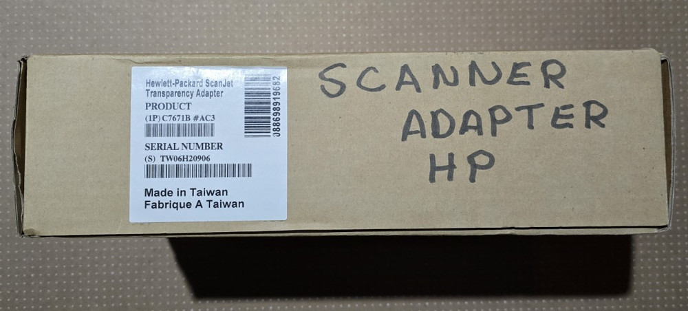 HP Hewlett Packard C7671B ScanJet XPA Transparency Adapter Missing Tray #3