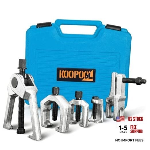 Ball Joint Separator, Pitman Arm Puller, Tie Rod End Tool,5-in-1 Front End Blue