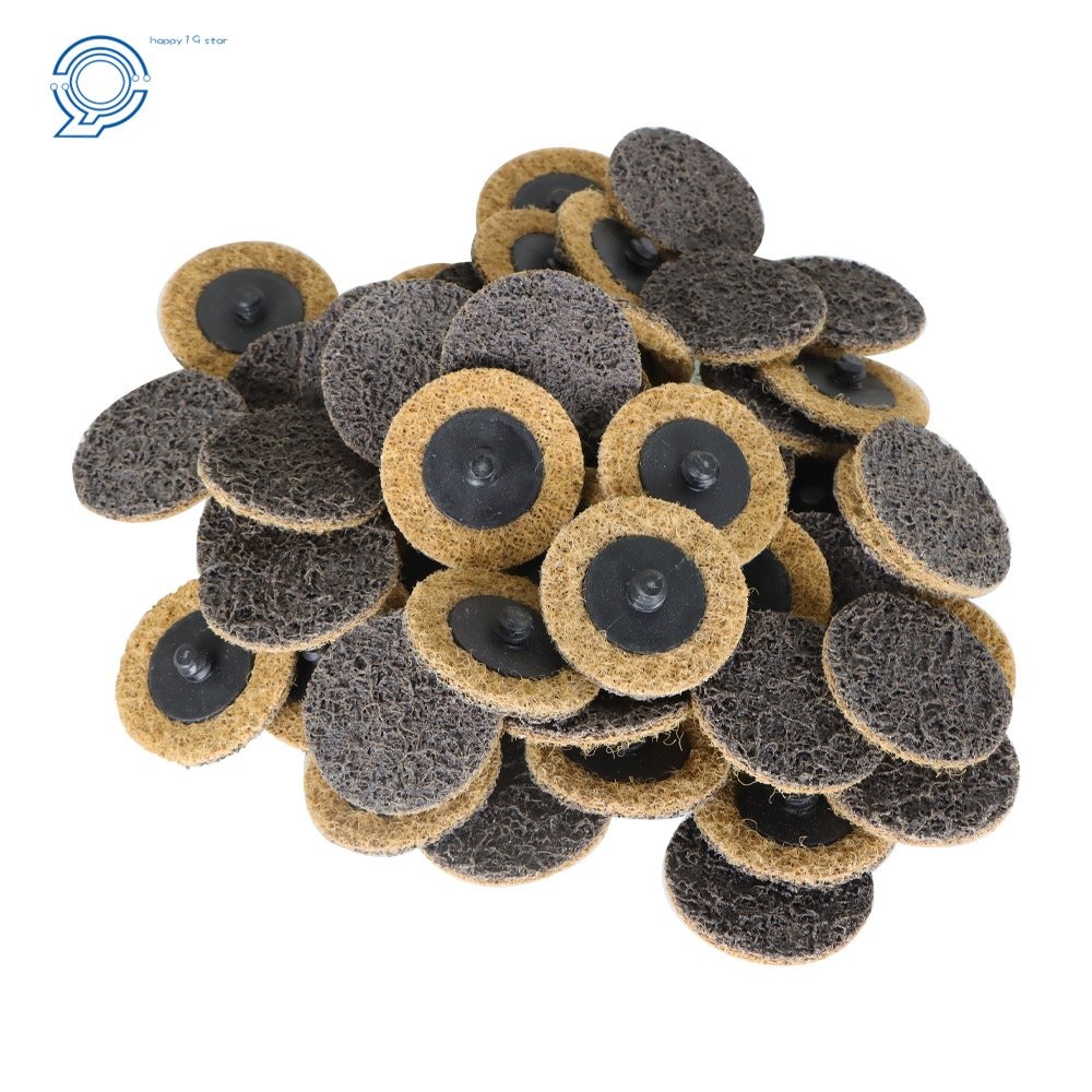 Coarse Surface Conditioning Discs 2" Roll Lock Die Grinder Sanding Pads 50 Pack