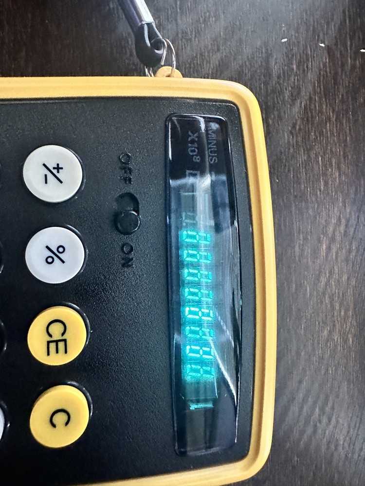 Vintage OMRON 88 Electronic Calculator
