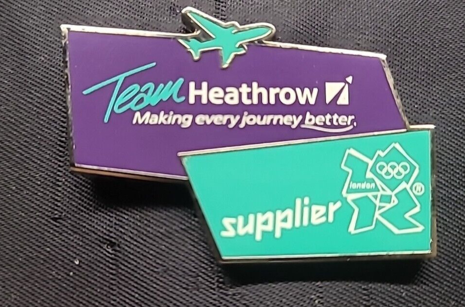 2012 LONDON TEAM HEATHROW OLYMPIC PIN