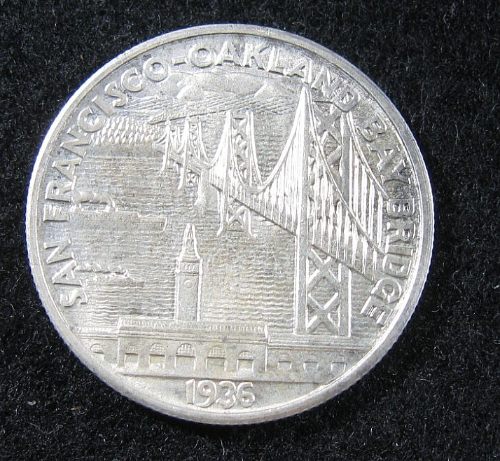 1936 S Bay Bridge Commemorative - Silver - UNC