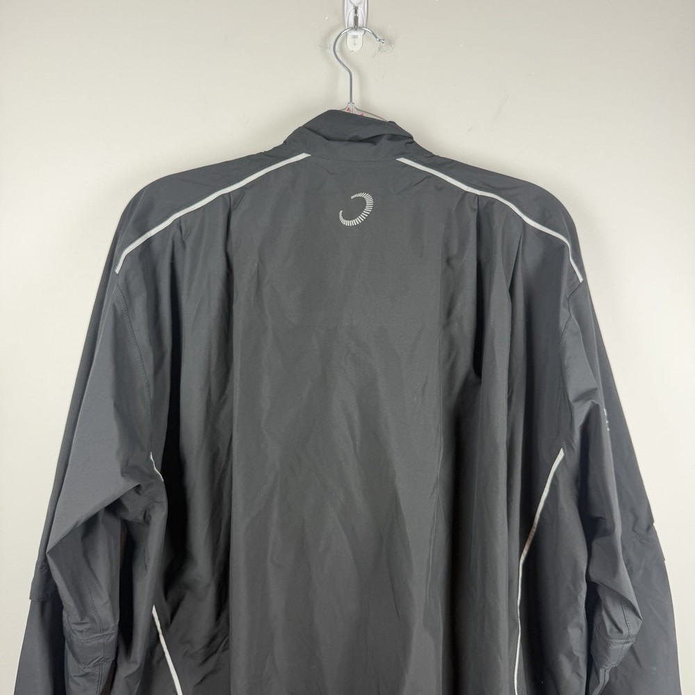 Zero Restriction Jacket Mens Large Black Soft Shell Full Zip Golf Lightweight