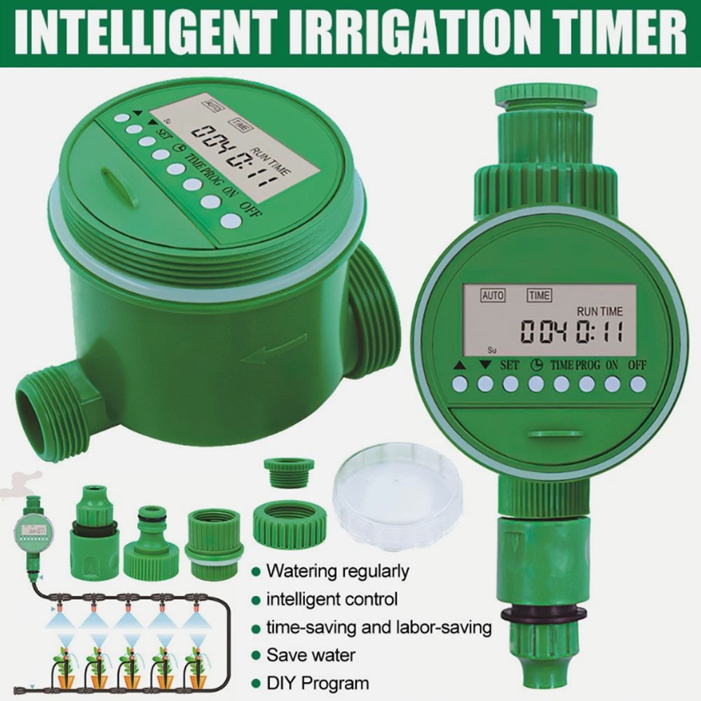 NEW Digital LCD For Garden Watering Timer Automatic Water Timer Timer