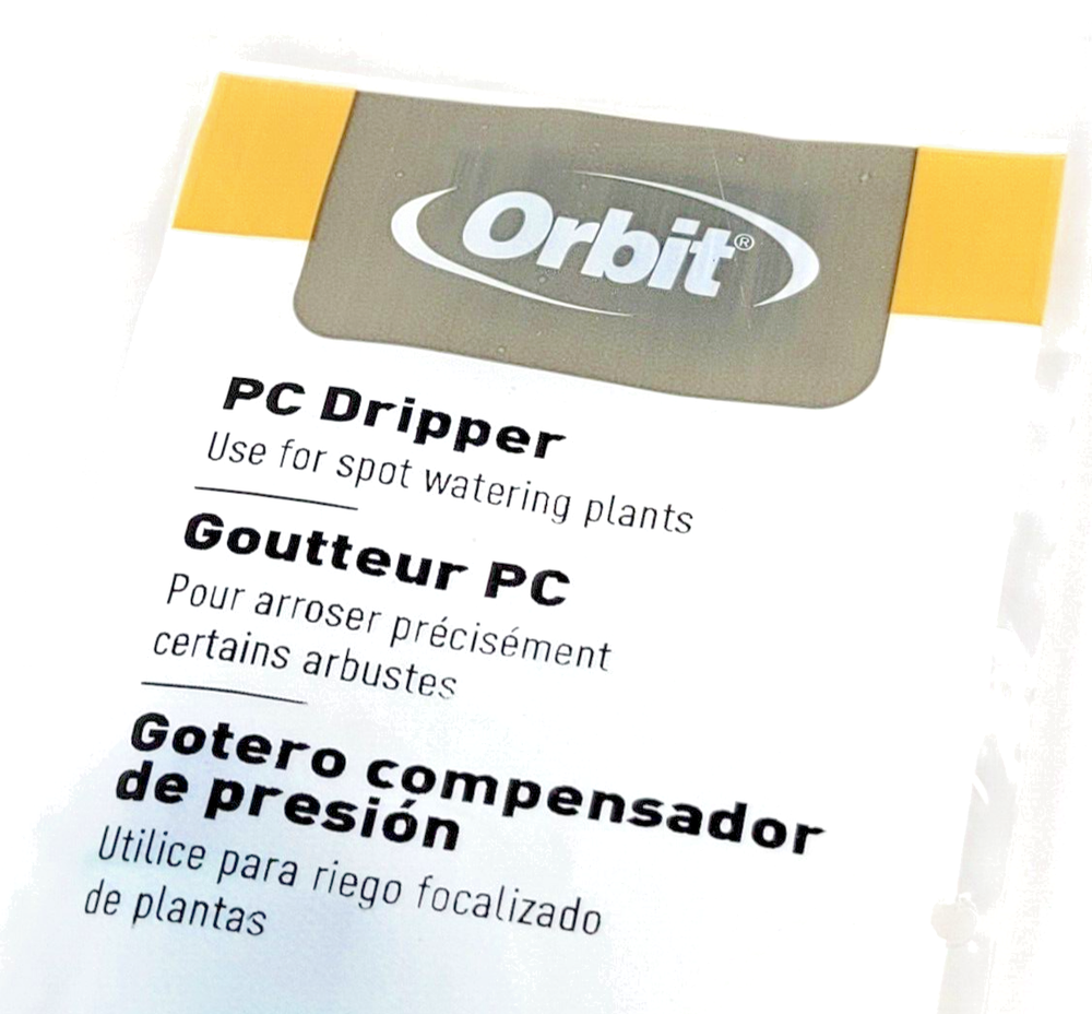 ORBIT PC Dripper Orbit 67226 2 GPH Maintainable PC Dripper & Cap 32 Pieces