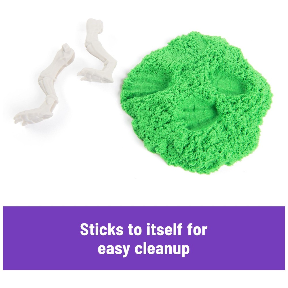 Kinetic Sand, T-Rex Dig Set with 1.5lbs Play Sand & Tools