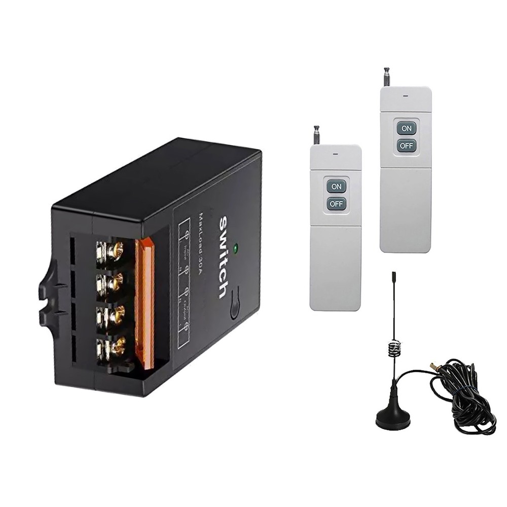 1.5KM Range 2CH Remote Control Switch System Wireless Transmitter Receiver Set