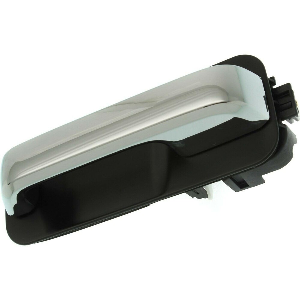 Door Handle Exterior Front Rear Passenger Side Black Chrome Without Power Lock