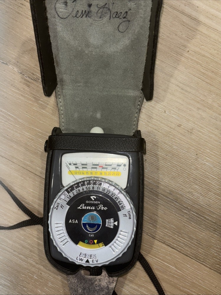 Gossen Luna Pro ASA Light Meter