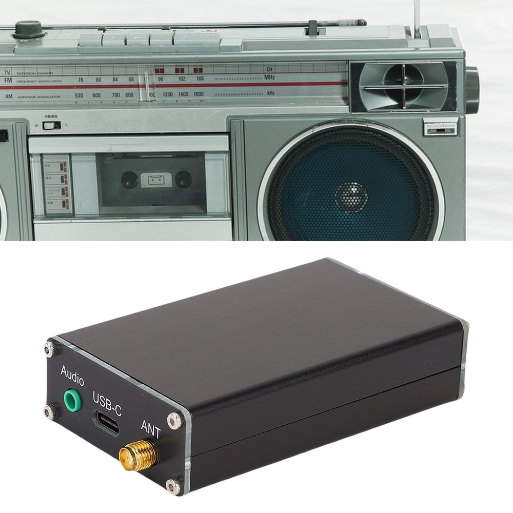 500mW FM Transmitter LCD Frequency Display Stereo Broadcast Transmitter With WT