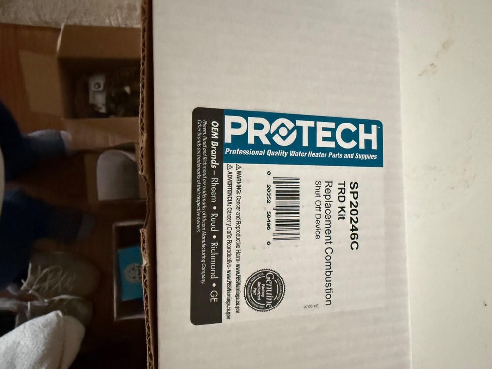 PROTECH SP20246C TRD combustion shut off device assy kit new free priority ship