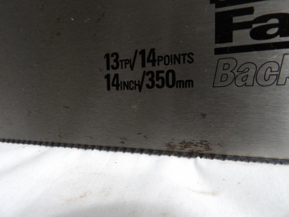 Stanley FatMax Fine Finish Back Saw #17-202