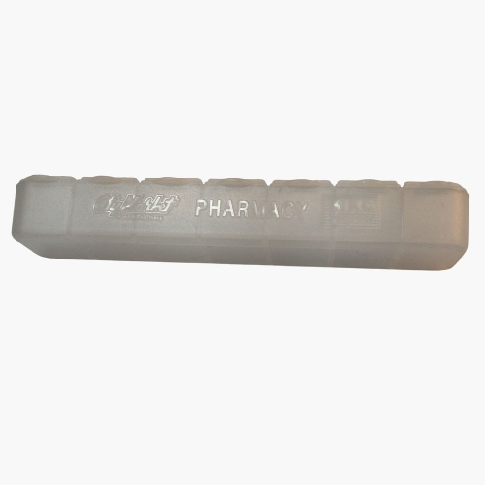 7 Day Weekly Pill Organizer Box Medication Caddy