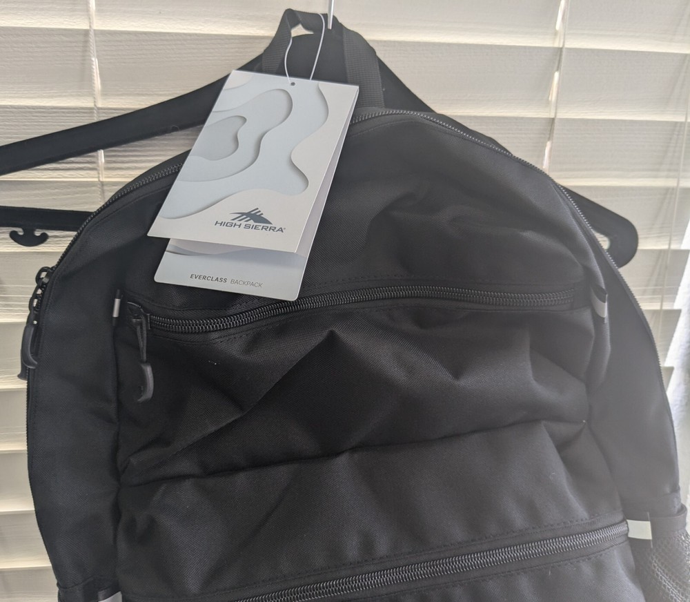 High Sierra Black Everclass Backpack