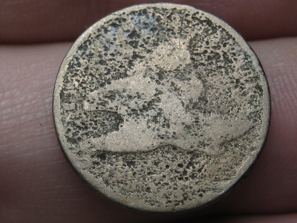 1856-1858 Flying Eagle Penny Cent- About Good Details