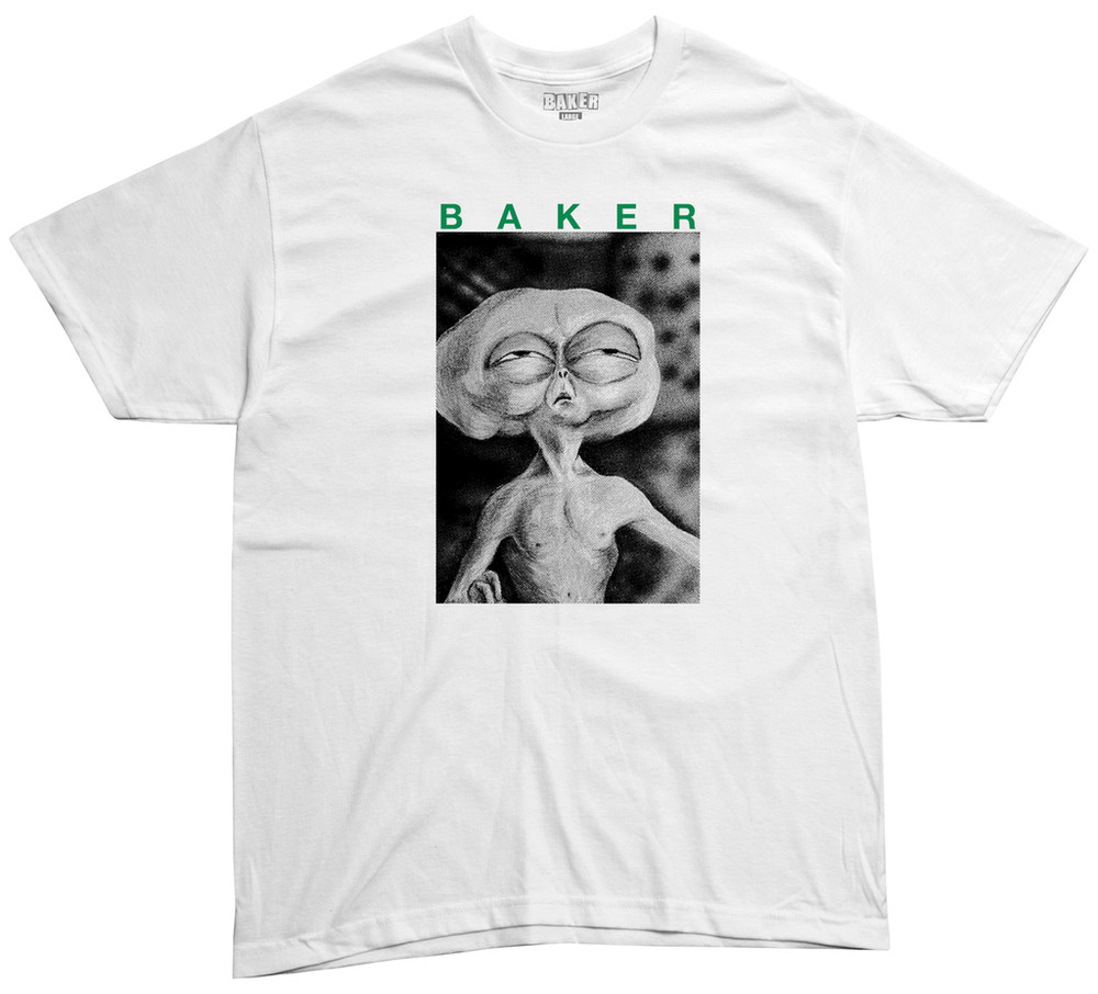 Baker Skateboards Block Busters White T-Shirt