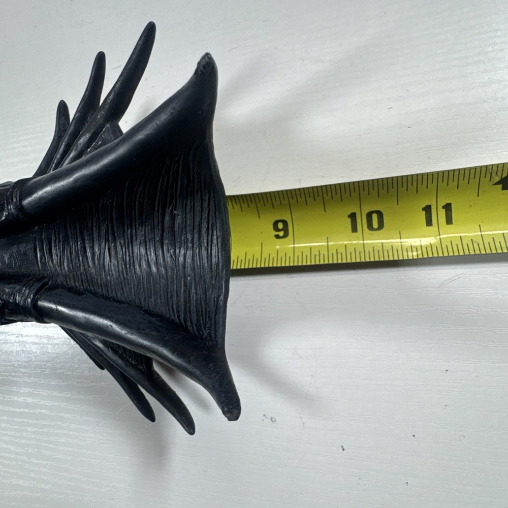 Dragon Head Incense Burner Black Marked M.C.