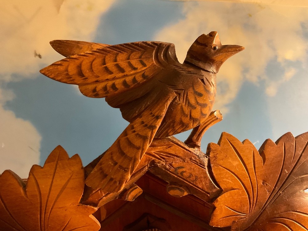 Vintage Germany Cuckoo Clock - Works -
