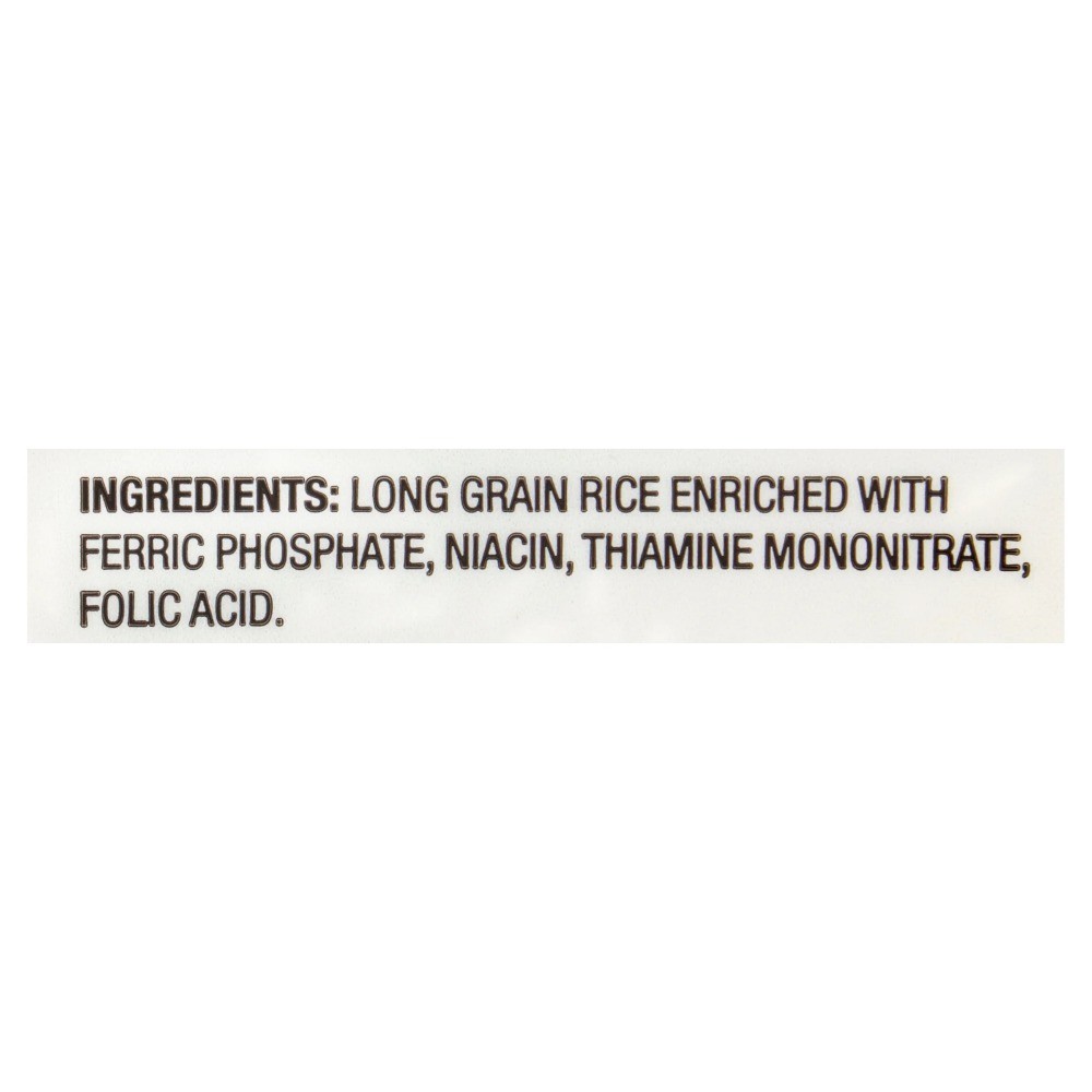 Long Grain Enriched Rice Bulk 20 lb Bag Great for Cooking
