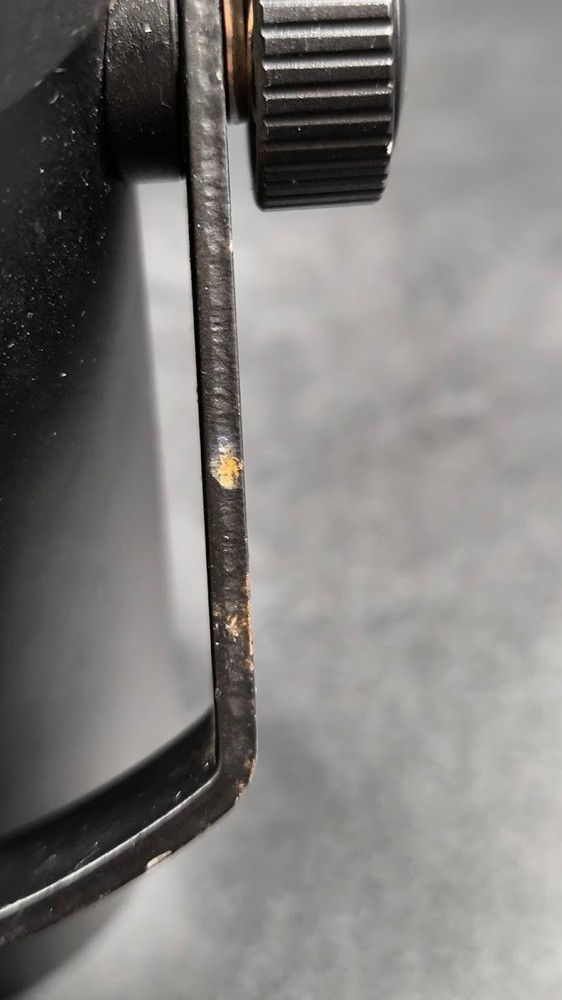 Record MC-82 Microphone Used Working Black