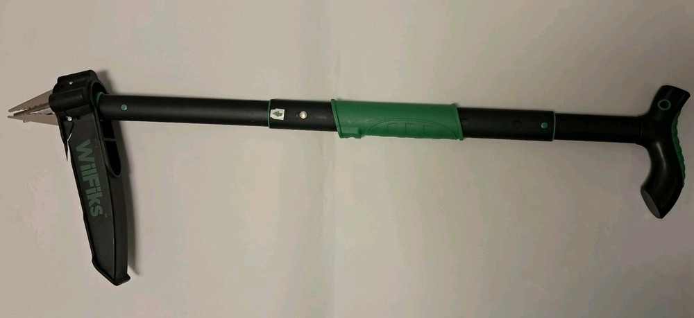 ADJUSTABLE WEED PULLER TOOL 36-45" STAND UP WEEDER WITH 4-CLAW HEAD AND EJECTOR