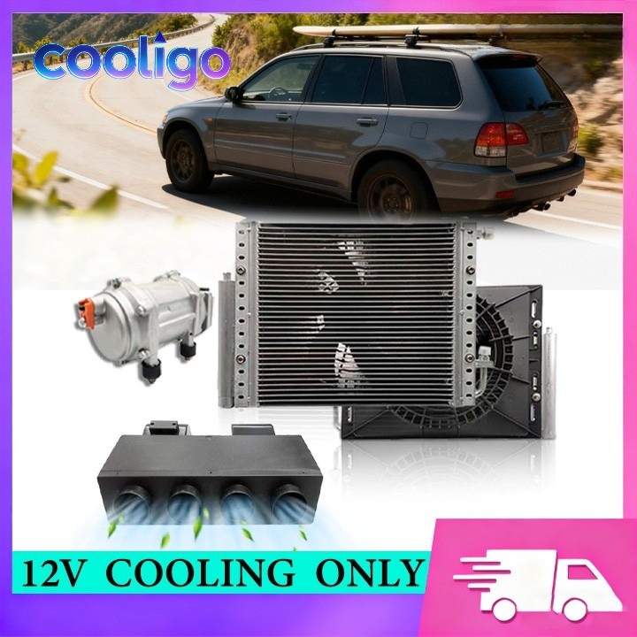 12V Air Conditioner Car Electric Only Cooling A/C Unit Compressor Universal