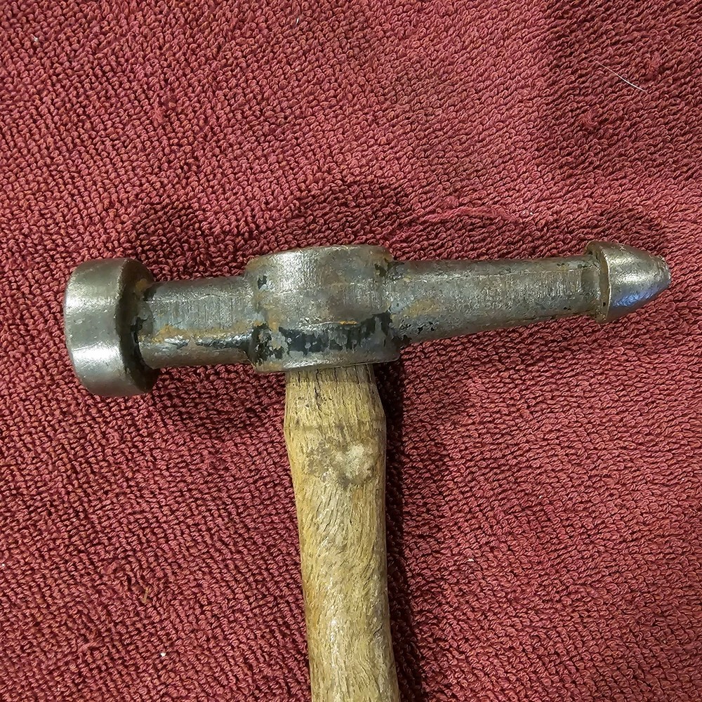 Vintage Unmarked Auto Body Hammer