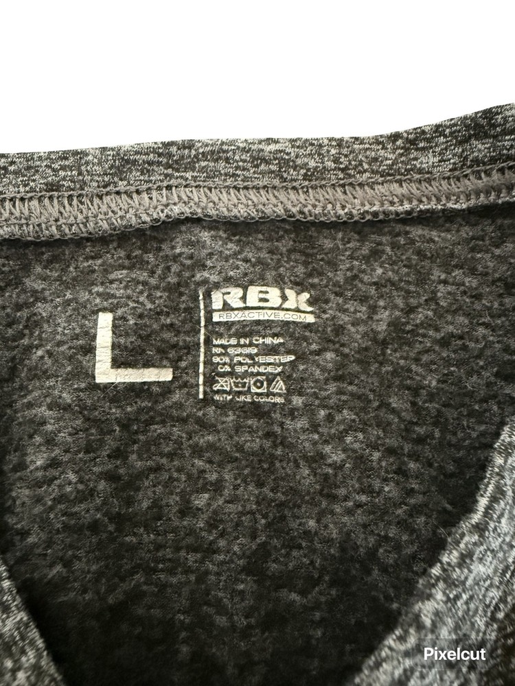 Long Sleeve Thermal Tee Sz L RBX
