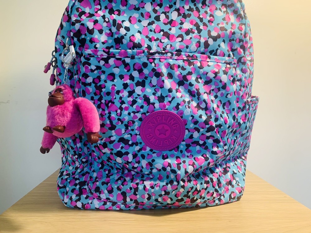 Kipling Bennett backpack loving geos NWT $99.00