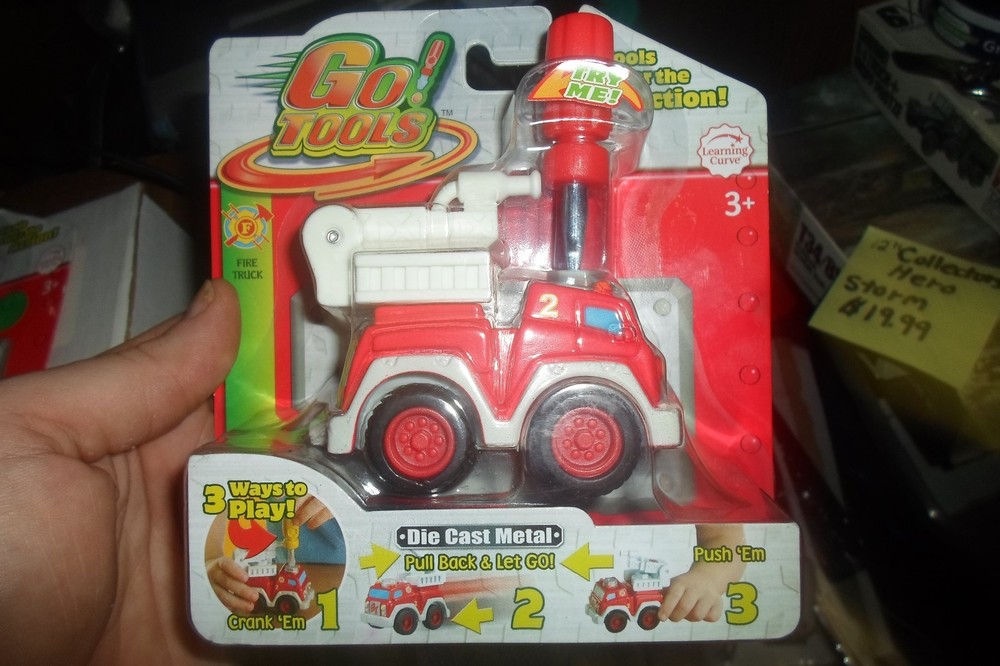 GO TOOLS FIRE TRUCK LEARNING CURVE NEW IN BOX