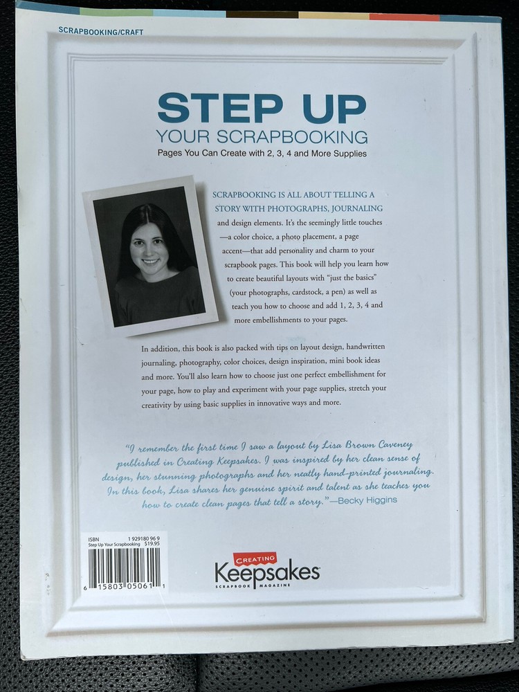 STEP UP YOUR SCRAPBOOKING Creating Keepsakes Creative Pages Idea Book